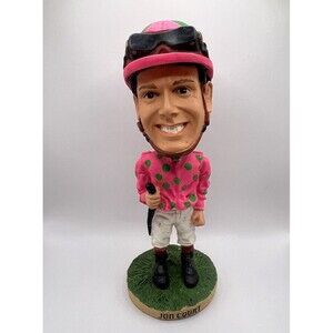 Vintage Bobble Head Jon Court Hoosier Park 2002 Horse Racing Indiana